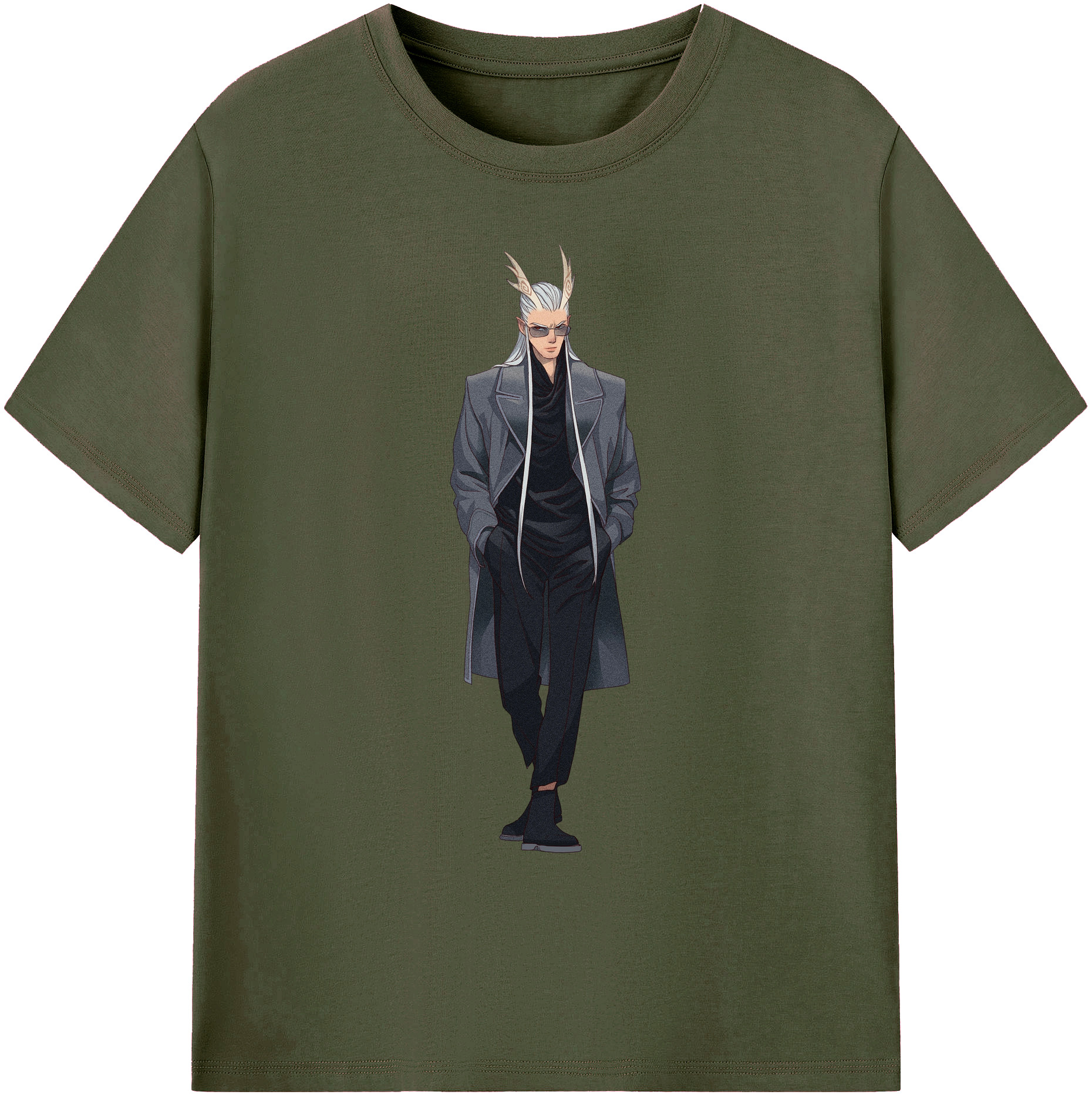 （画像用） Ne Zha 2 ナタ 魔童の大暴れ 綿100％ メンズ半袖Tシャツ｜肌触りやわらか＆通気性